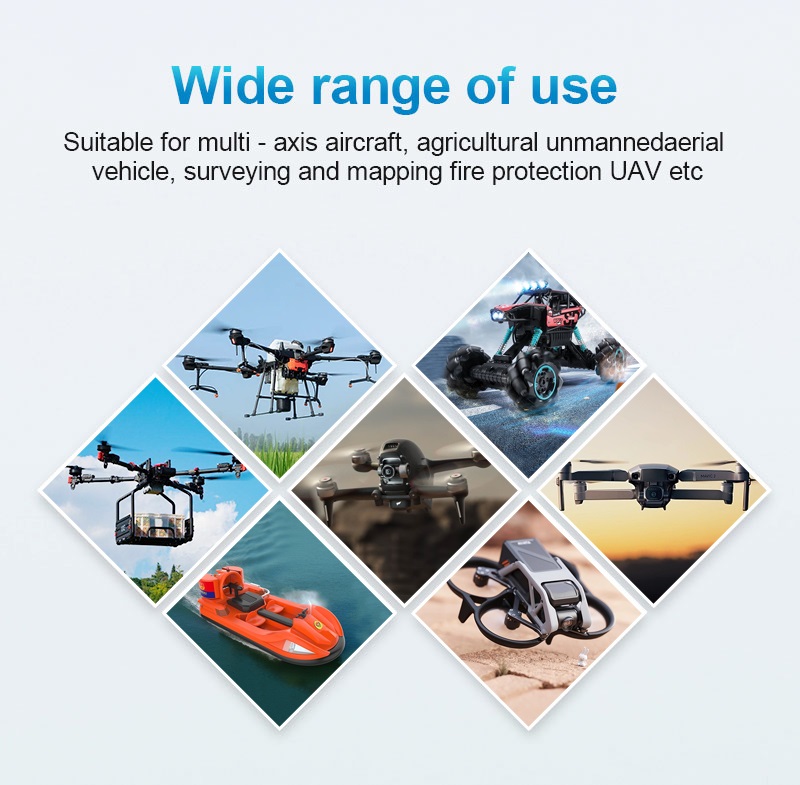 Hvordan lese batterispesifikasjonstabellen til en drone?