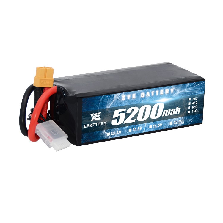 22.2V Lipo -batteri