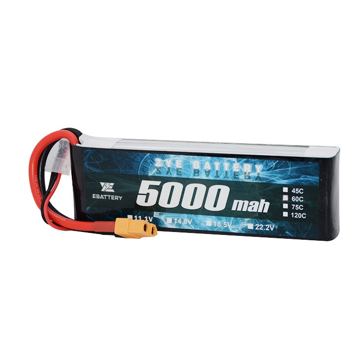 3S1P 11.V 5000mah 8000mah Lipo batteripakke