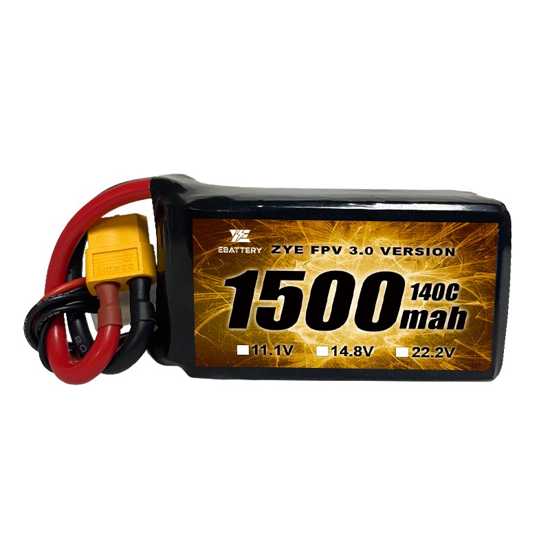 4S 6S 1500mAh 1800mAh batteripakke