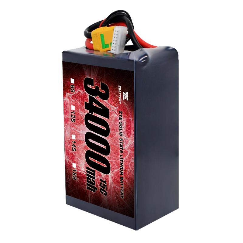Batterier for droner