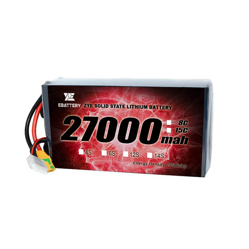 Li høy energitetthet HV Solid State 27000mAh batteri