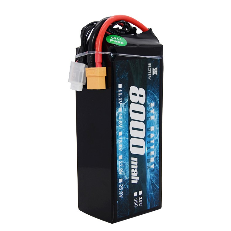 Lipo batteripakke for drone